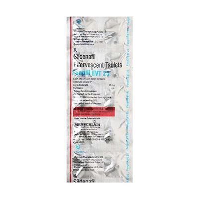 FUNPILL EVT 25 Tablet 10's - Impotence/Erectile Dysfunction (Ed)