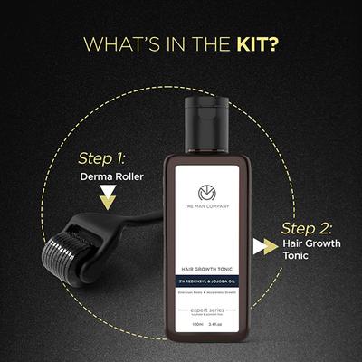 The Man Company Hair Accelerator Duo - TMC-WEB-2126 1's - Hair Lotions & Tonics