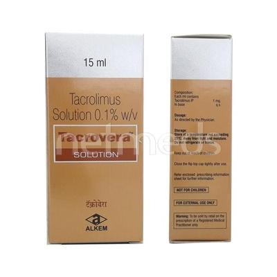 Tacrovera Solution 15ml - Atopic Dermatitis(Eczema)-Oth