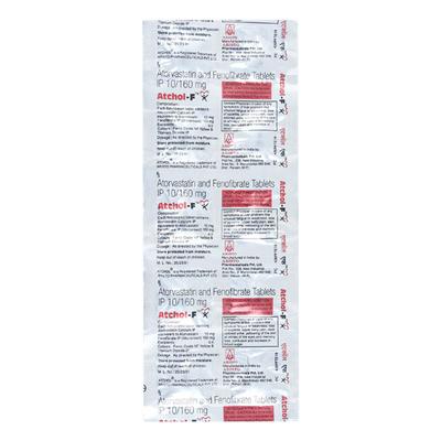 Atchol F Tablet 10'S - High Cholesterol-Dys