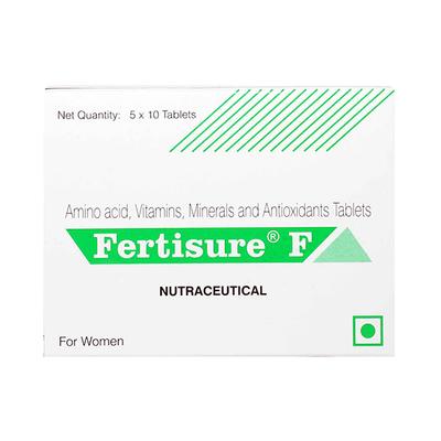 Fertisure F Tablet 10'S - Supplements-Vam