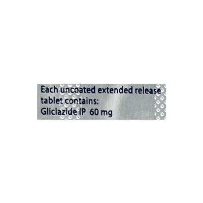 GLIZID XR 60 Tablet 15's - Diabetes-Ant