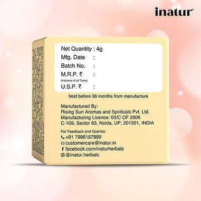 Inatur Lip and Cheek Tint - Coral 4 gm - Lip Stains & Tints