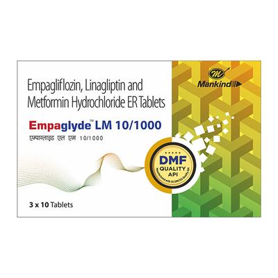 EMPAGLYDE LM 10/1000 Tablet 10's - Diabetes-Ant