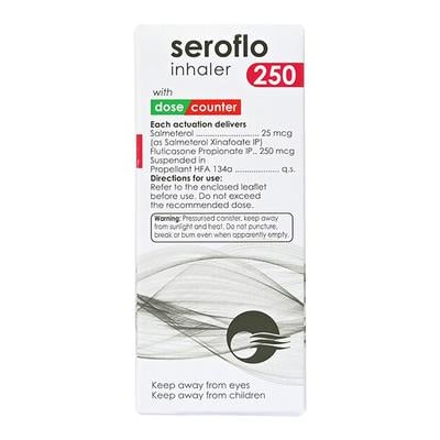 Seroflo 250 Inhaler 120Md - Asthma/COPD-Ast