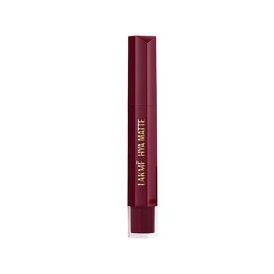 Lakme 9To5 Hya Matte Lip Liquid + Hyaluronic Acid Powerhouseplum 5.3 ml - Liquid Lipsticks