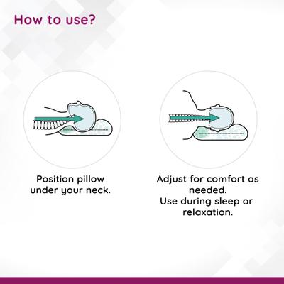 Flamingo Cervical Pillow (OC - 2032) - Regular - Pads And Pillows