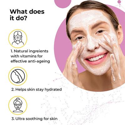 Cosmos by Bewakoof Anti-Aging Face Mask Powered By Avocado & Vitamin C 100 gm - Masks & Peels