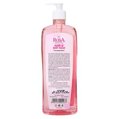 Rosa Hair & Body Wash - Himalayan Rose 500 ml - Shower Gels & Body Wash