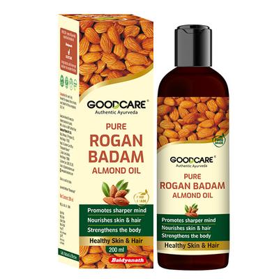 Goodcare 100 % Pure Rogan Badam Almond Oil 200 ml - Hair Oils