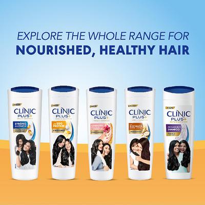 CLINIC PLUS Strength & Shine, with Egg Protein, Shampoo, for Strong & Shiny Hair 175 ml - Shampoos