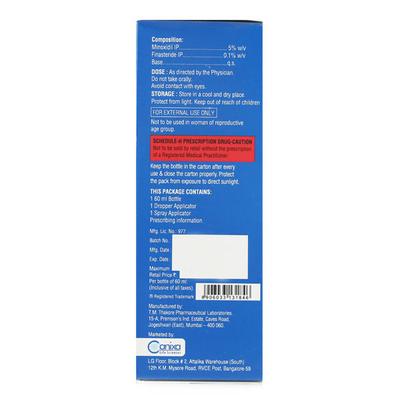 Curlz F 5% Solution 60ml - Hair Loss-Oth