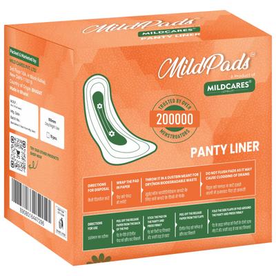 Mildcares MildPads Panty Liner 60's - Panty Liners