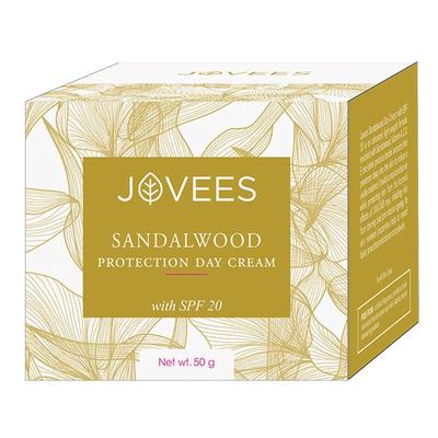 Jovees Sandalwood Protection Day Cream (spf-20) 50gm - Face Creams
