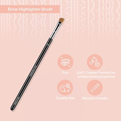 Miss Claire M34 - Brow Highlighter Brush (Chrome) 1's - Eye Brush