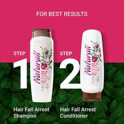 Naturali Hairfall Arrest Shampoos 180 ml - Shampoos
