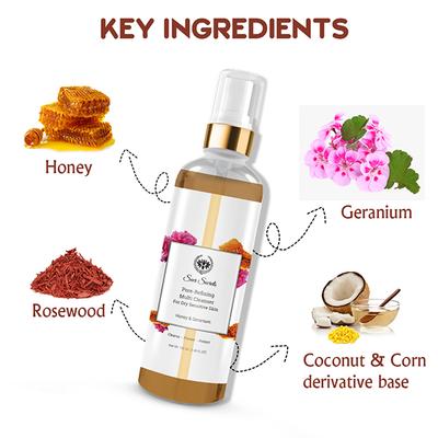 Seer Secrets Honey & Geranium Pore - Refining Multi Cleanser 100 ml - Face Wash & Cleansers