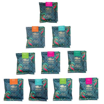 TGL Co. Bestsellers Tea Sampler Tea bags - Assorted 10's - Green/Herbal Teas