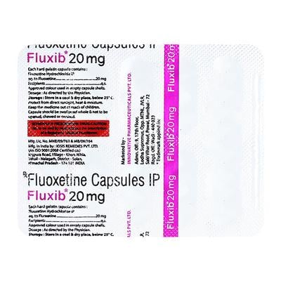 FLUXIB 20mg Capsule 10's - Depression-Ant