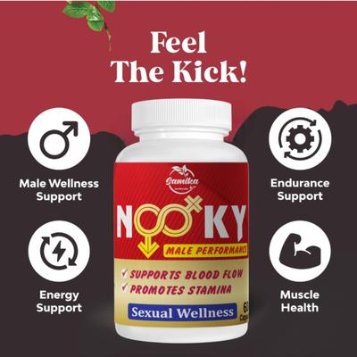 Samika Nutricare Nooky Male Performance Capsule 60's - Other Supplements