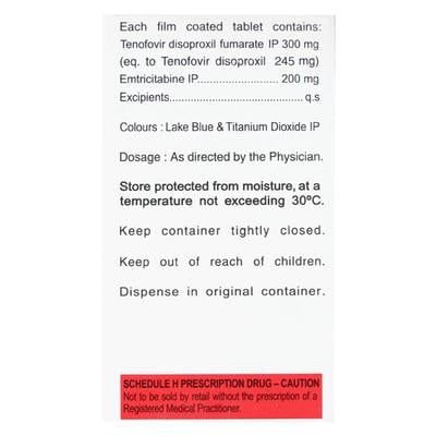 Tenof EM Tablet 30'S - Viral infections-Ant