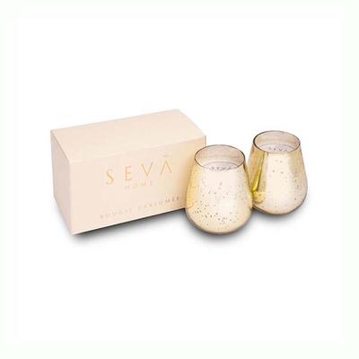 Seva Home Royal Candle (Gold) - Blanc 2's - Candle