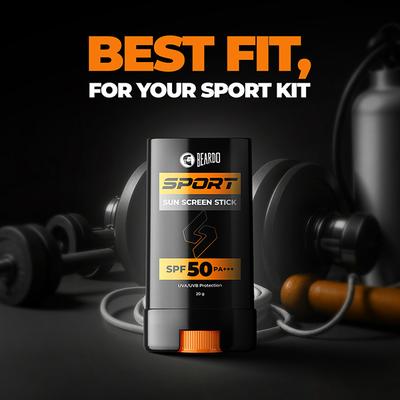 Beardo Sport Sunscreen Stick Spf50 20 gm - Face Sunscreen