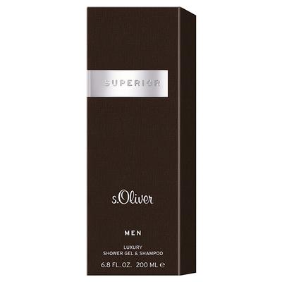 s.Oliver Superior M Hair& Body Shampoo 200 ml - Shampoos