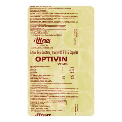 OPTIVIN Capsule 10's - Supplements-Vam