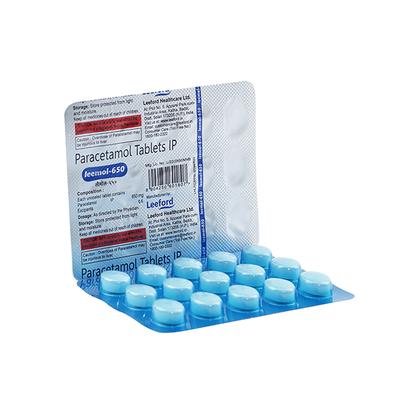 LEEMOL 650 Tablet 15's - Fever-Ana