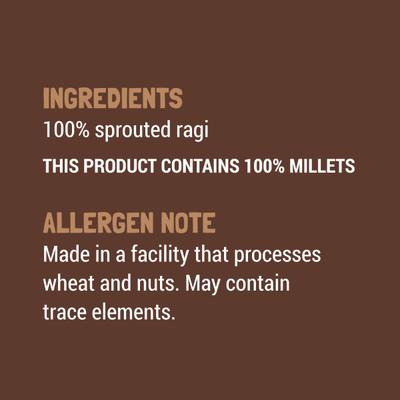 Slurrp Farm Cereal - Sprouted Ragi (Refill Pack) 250 g - Baby And Infant Supplements
