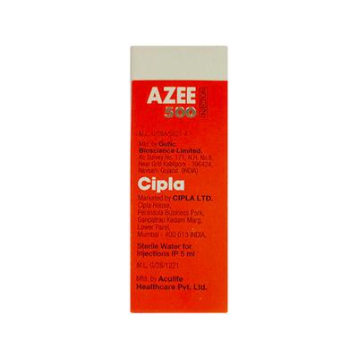 Azee 500mg Injection 1's - Bacterial Infections-Mac
