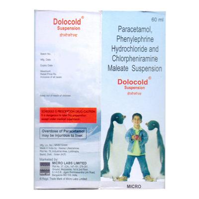 DOLOCOLD Suspension 60ml - Cough And Cold-Cou
