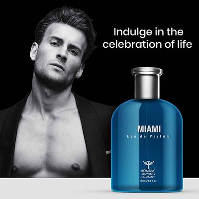 Bombay Shaving Company Miami Perfume for Men 100 ml - Men Perfumes (Edt/Edp)