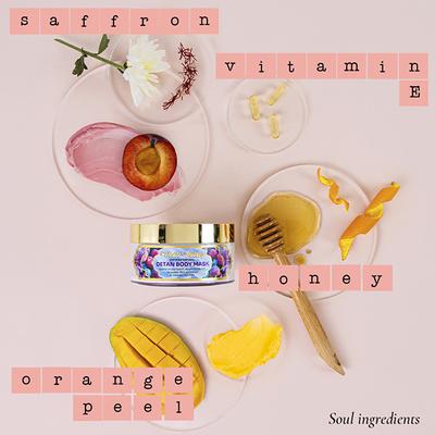 Vedic Valley Saffron Body Mask Certified Natural 250 gm - Others