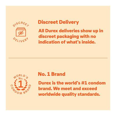 Durex Condoms - Extra Dots 10's - Plain/Flavoured Condoms