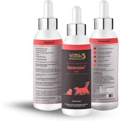 Venttura immuno+ Cat Immunity Booster 100ml - Pet Healthcare