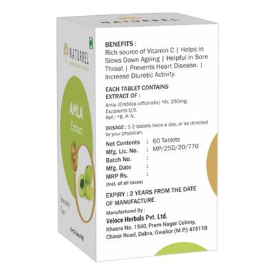 Naturrel Amla Extract Immunity Care 50's + Free 10's - Pure Herbs
