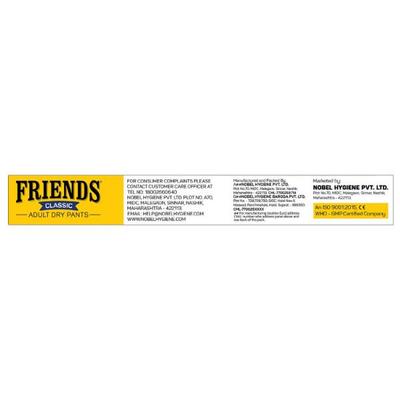 Friends Classic Adult Dry Pants (M) 1's - Adult Diapers & Pads