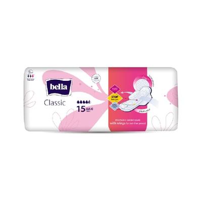 Bella Maxi Drai Wings Sanitary Napkins 15's - Sanitary Napkins