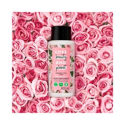 Love Beauty And Planet Murumuru Butter and Rose Sulfate Free Blooming Colour Shampoo 400 ml - Shampoos