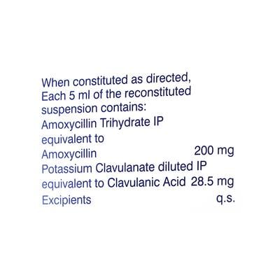 MOX CV BD 228.5mg Oral Suspension 30ml - Bacterial Infections-Pen