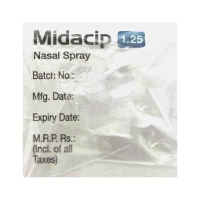 MIDACIP 1.25 Nasal Spray 1.2ml - Hypnosis-Hyp