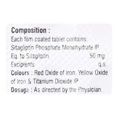 SITADOC 50 Tablet 15's - Diabetes-Ant