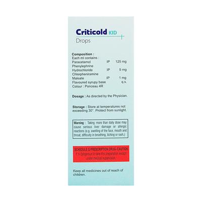 CRITICOLD KID Drops 15ml (se) - Cough And Cold-Cou