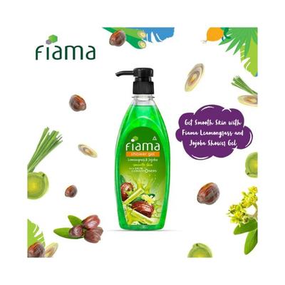 Fiama Lemongrass And Jojoba Shower Gel 500 ml - Shower Gels & Body Wash