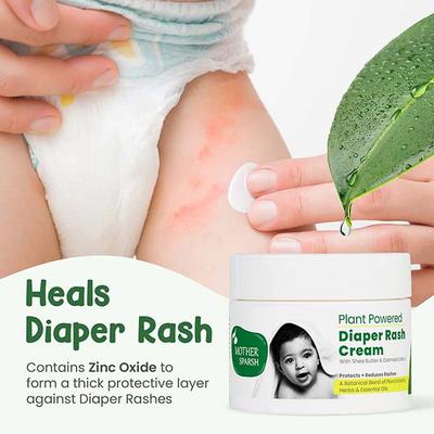 Mother Sparsh Plant Powered Baby Diaper Rash Cream 50 gm - Rash Creams