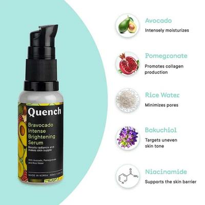 Quench Botanics Bravocado Intense Brightening Serum 30 ml - Face Serum