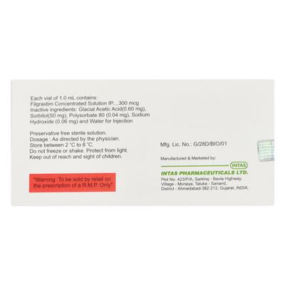 Neukine 300mcg Injection(Pfs) 1ml - Cancer Oncology-Sup