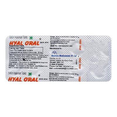 Hyal Oral Tablet 10'S - Arthritis-Oth